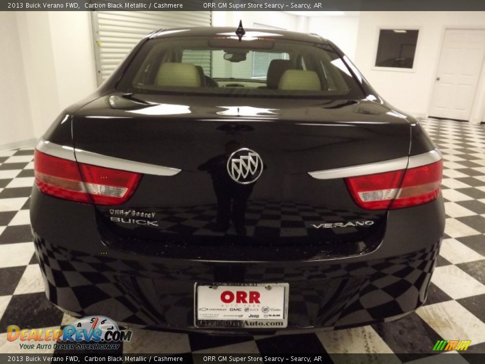 2013 Buick Verano FWD Carbon Black Metallic / Cashmere Photo #6