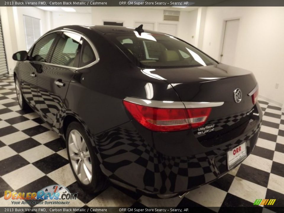 2013 Buick Verano FWD Carbon Black Metallic / Cashmere Photo #7