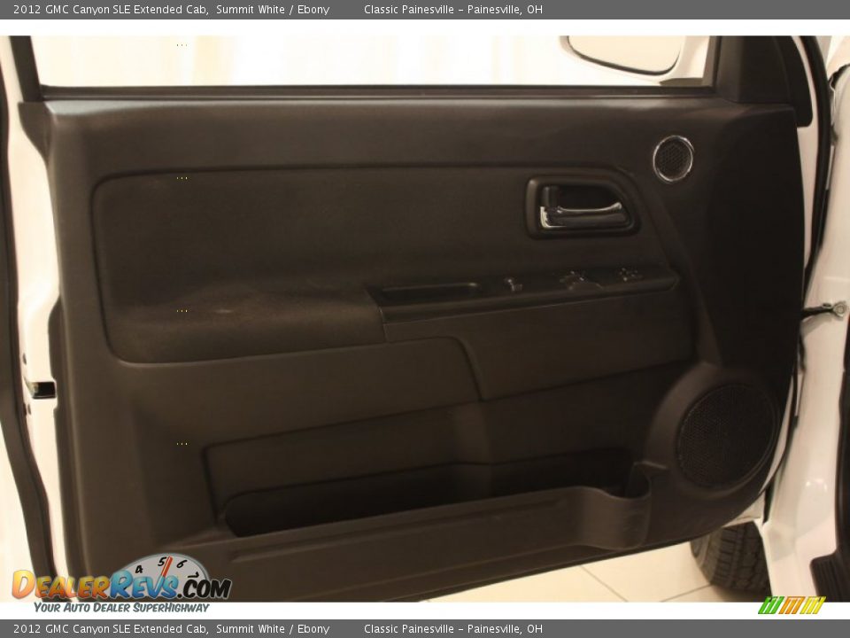 2012 GMC Canyon SLE Extended Cab Summit White / Ebony Photo #4