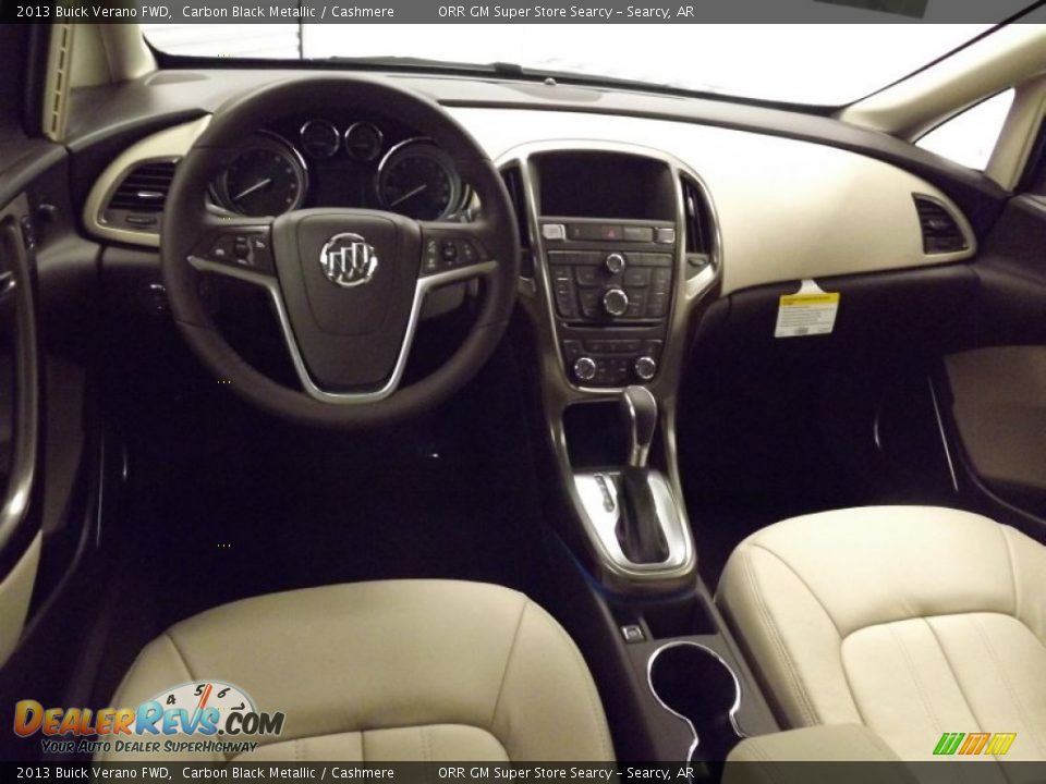 2013 Buick Verano FWD Carbon Black Metallic / Cashmere Photo #9
