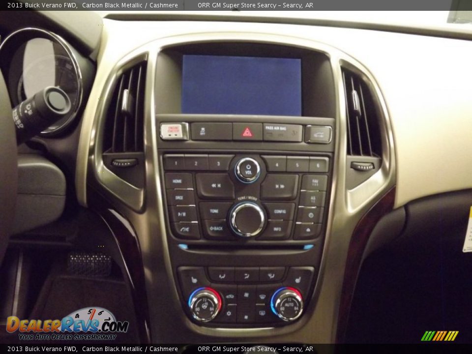 2013 Buick Verano FWD Carbon Black Metallic / Cashmere Photo #10