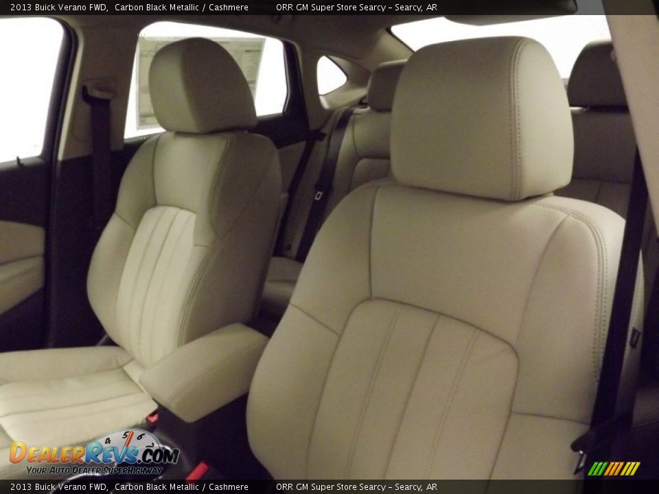 2013 Buick Verano FWD Carbon Black Metallic / Cashmere Photo #12