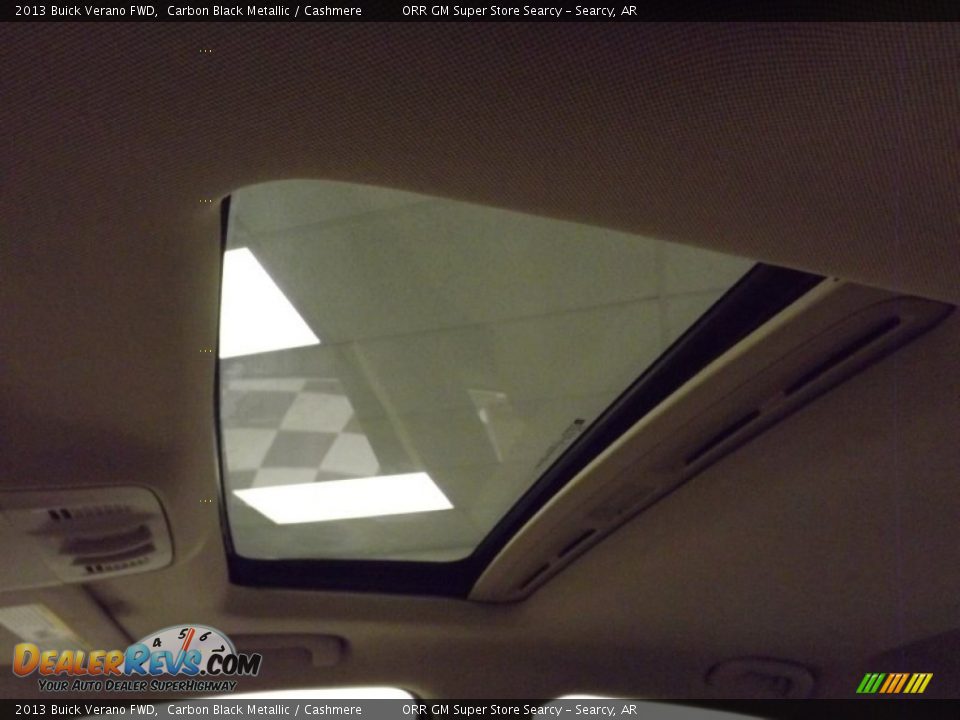 2013 Buick Verano FWD Carbon Black Metallic / Cashmere Photo #13