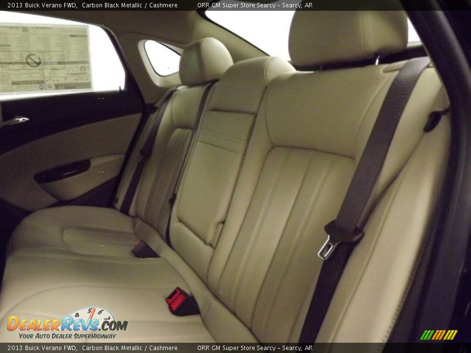 2013 Buick Verano FWD Carbon Black Metallic / Cashmere Photo #15