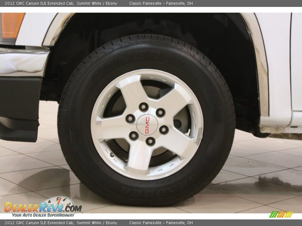 2012 GMC Canyon SLE Extended Cab Wheel Photo #15