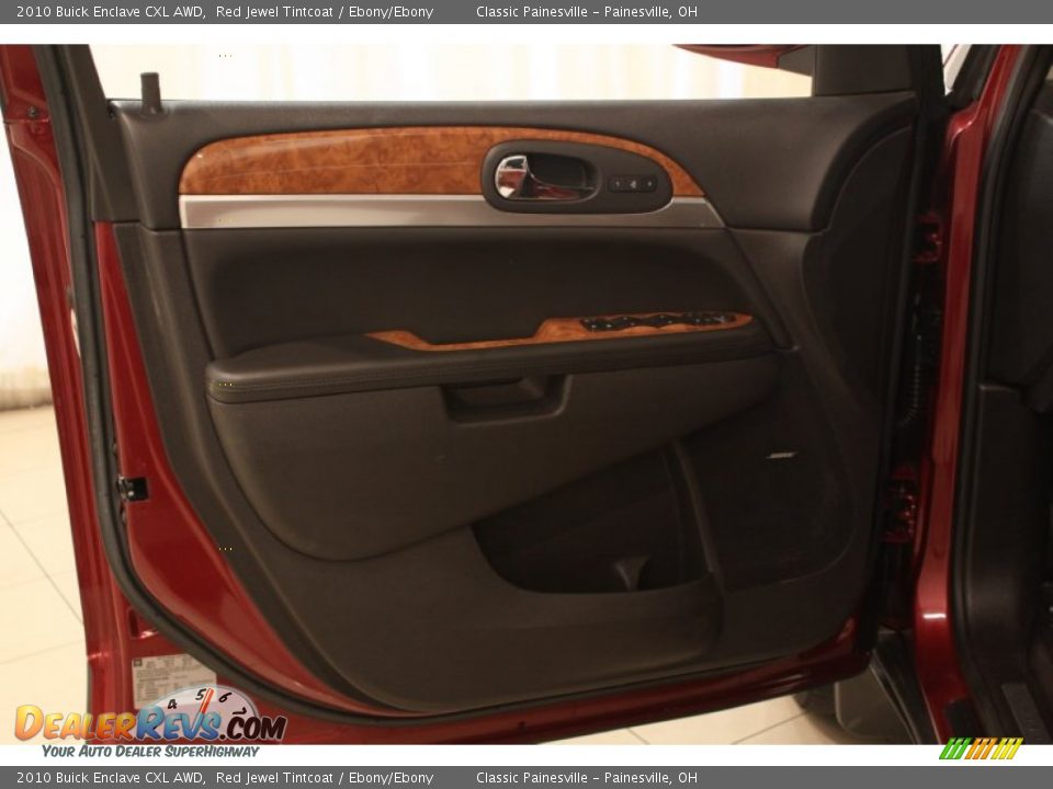 2010 Buick Enclave CXL AWD Red Jewel Tintcoat / Ebony/Ebony Photo #4