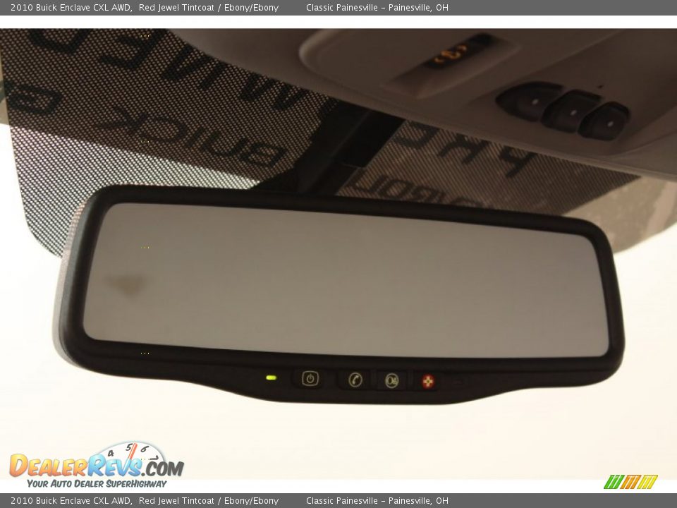 2010 Buick Enclave CXL AWD Red Jewel Tintcoat / Ebony/Ebony Photo #8