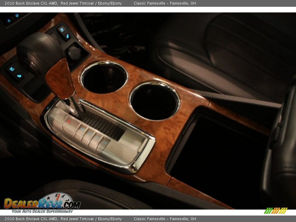 2010 Buick Enclave CXL AWD Red Jewel Tintcoat / Ebony/Ebony Photo #11
