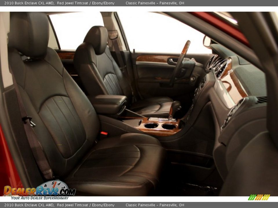 2010 Buick Enclave CXL AWD Red Jewel Tintcoat / Ebony/Ebony Photo #12
