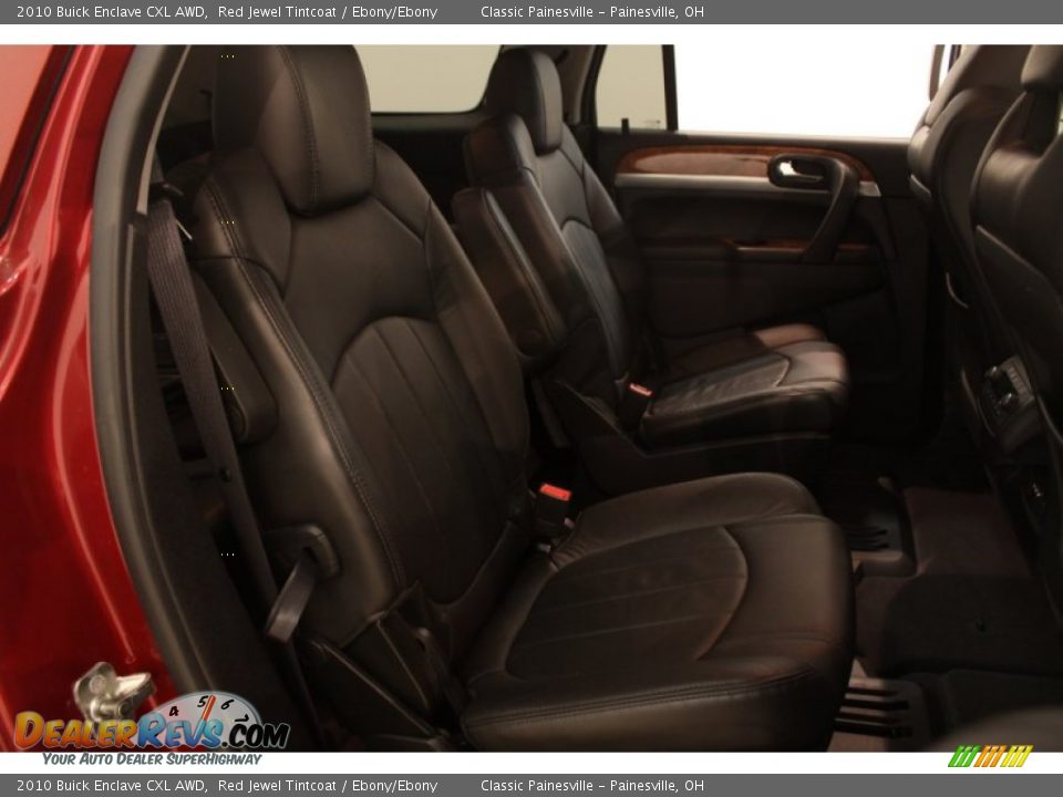 2010 Buick Enclave CXL AWD Red Jewel Tintcoat / Ebony/Ebony Photo #13