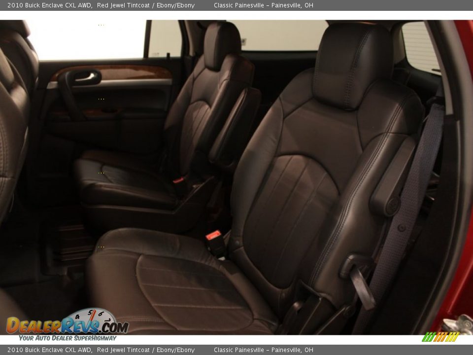 2010 Buick Enclave CXL AWD Red Jewel Tintcoat / Ebony/Ebony Photo #14