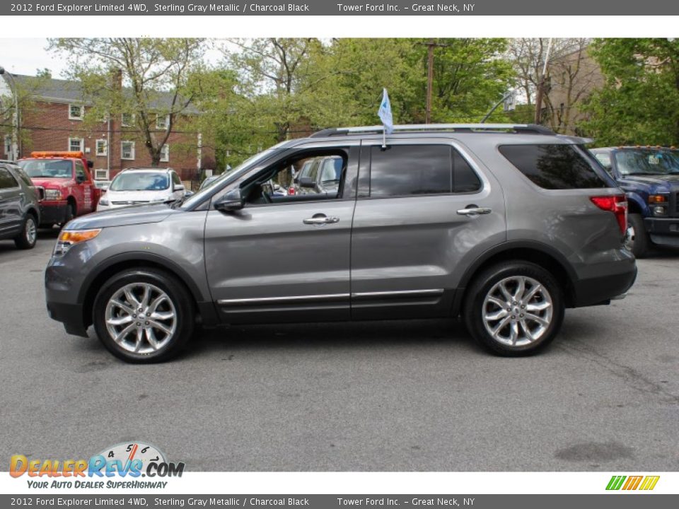 Sterling Gray Metallic 2012 Ford Explorer Limited 4WD Photo #3