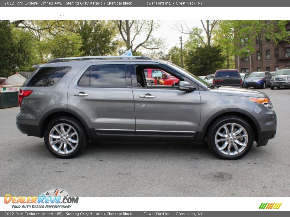 2012 Ford Explorer Limited 4WD Sterling Gray Metallic / Charcoal Black Photo #7