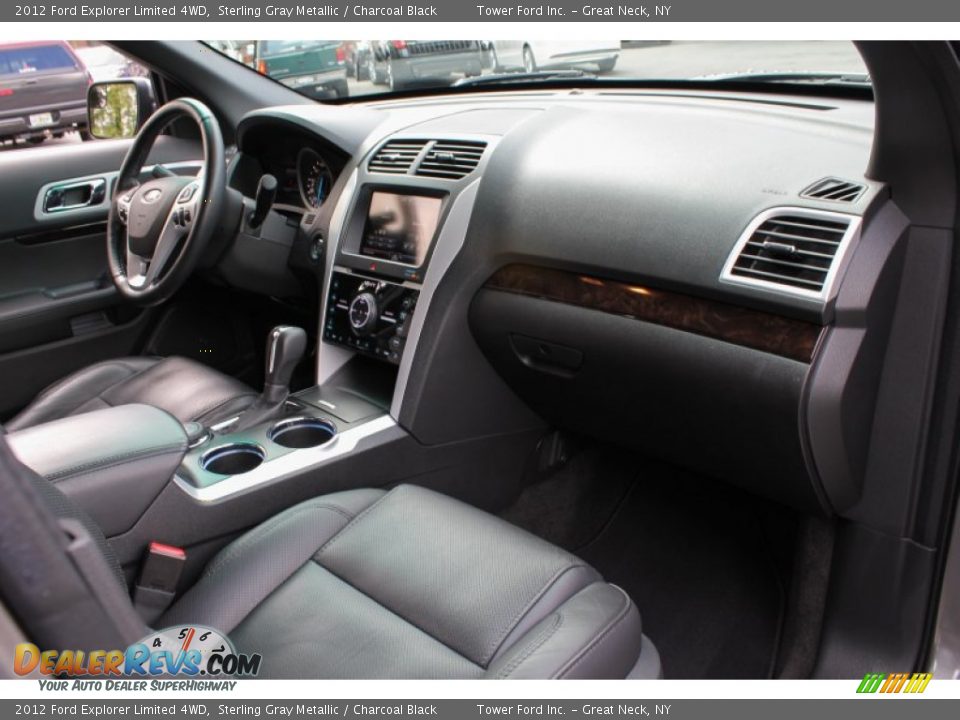 2012 Ford Explorer Limited 4WD Sterling Gray Metallic / Charcoal Black Photo #10