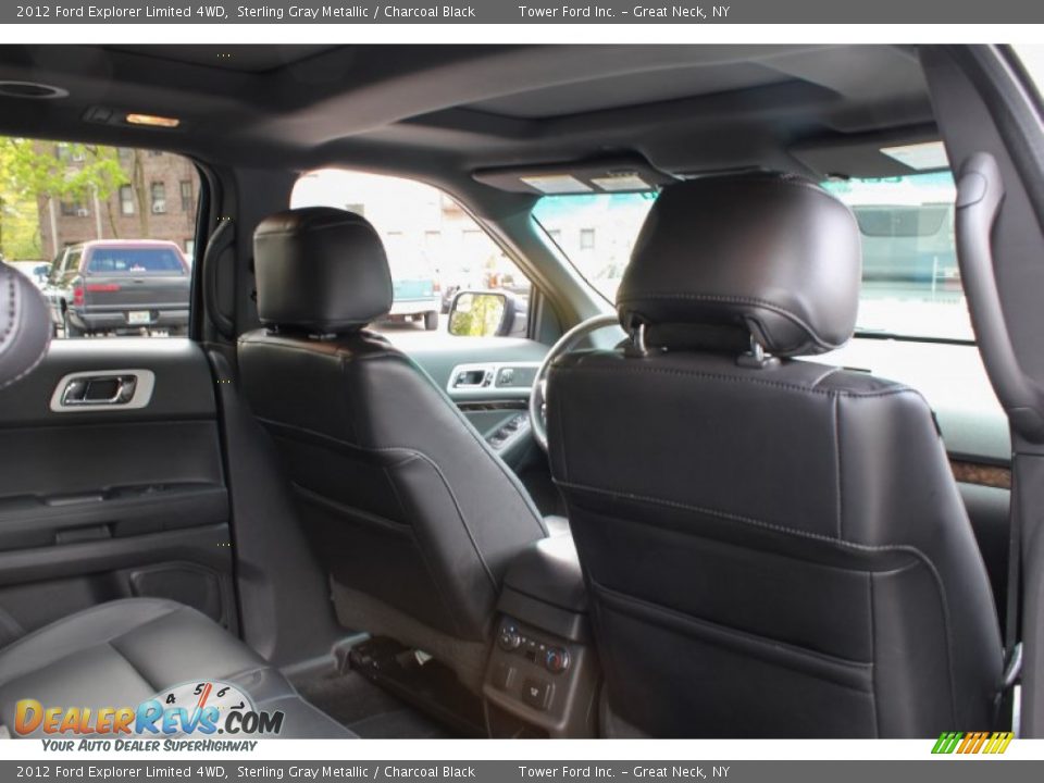 2012 Ford Explorer Limited 4WD Sterling Gray Metallic / Charcoal Black Photo #12