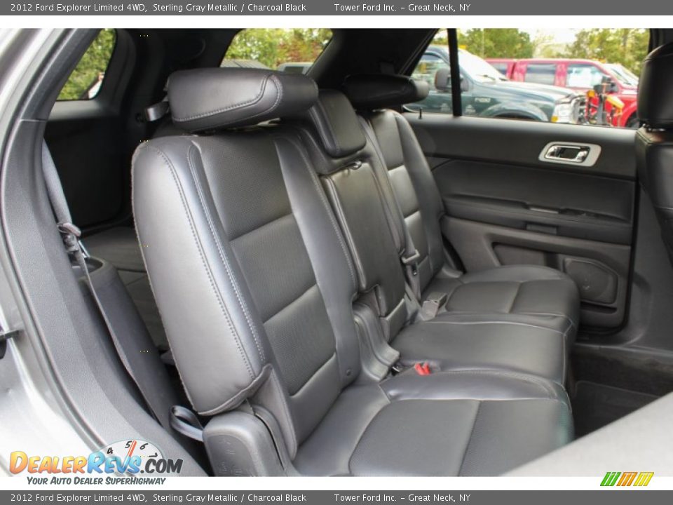 2012 Ford Explorer Limited 4WD Sterling Gray Metallic / Charcoal Black Photo #13
