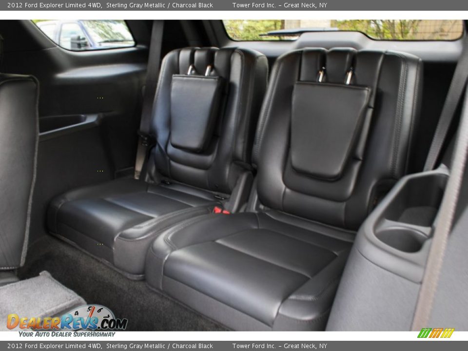 2012 Ford Explorer Limited 4WD Sterling Gray Metallic / Charcoal Black Photo #15
