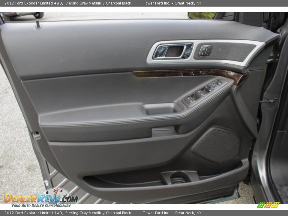 2012 Ford Explorer Limited 4WD Sterling Gray Metallic / Charcoal Black Photo #18