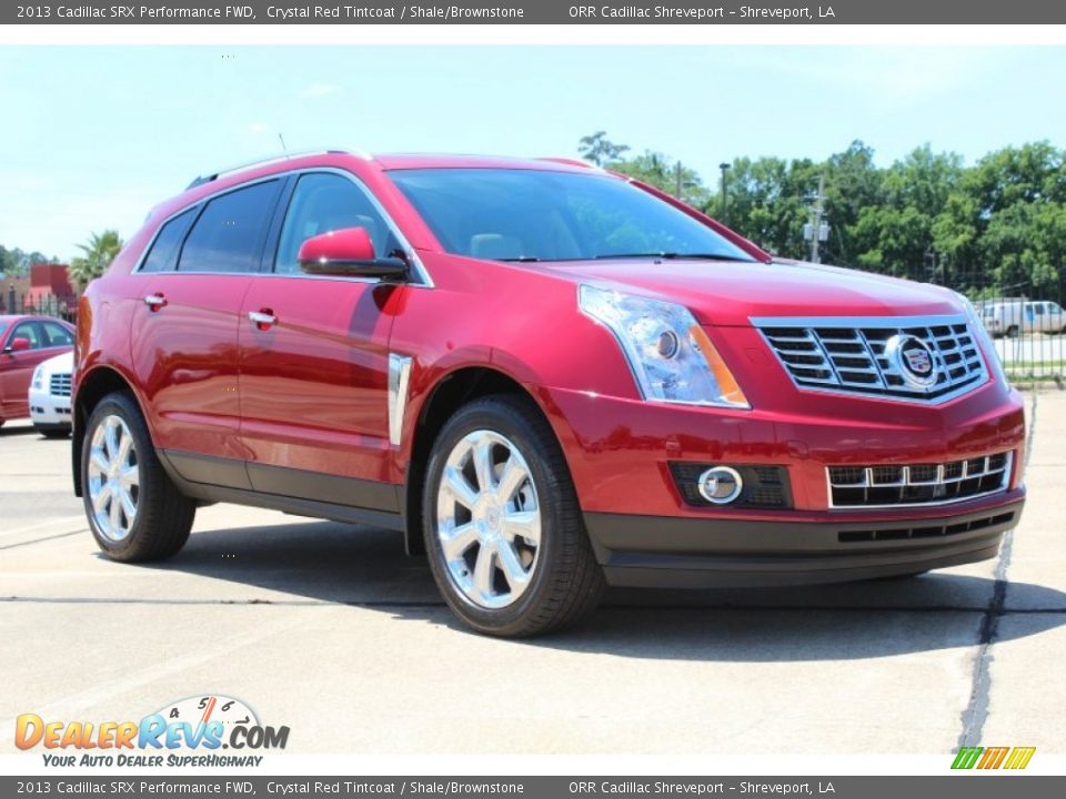 2013 Cadillac SRX Performance FWD Crystal Red Tintcoat / Shale/Brownstone Photo #1