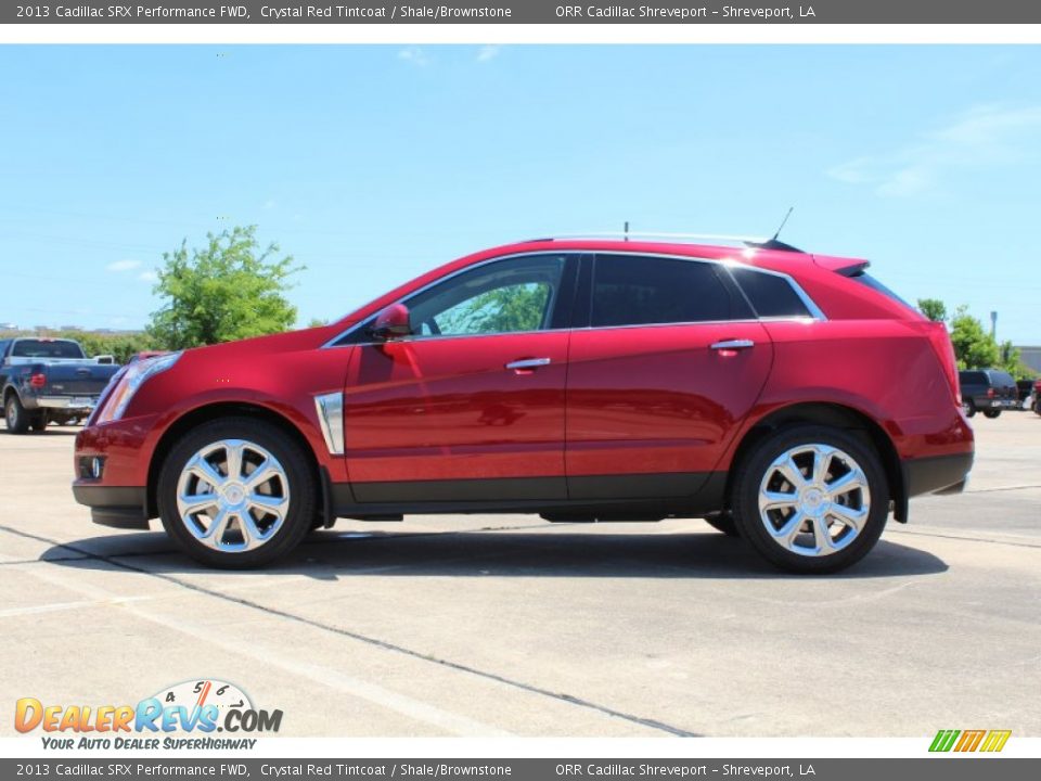2013 Cadillac SRX Performance FWD Crystal Red Tintcoat / Shale/Brownstone Photo #5