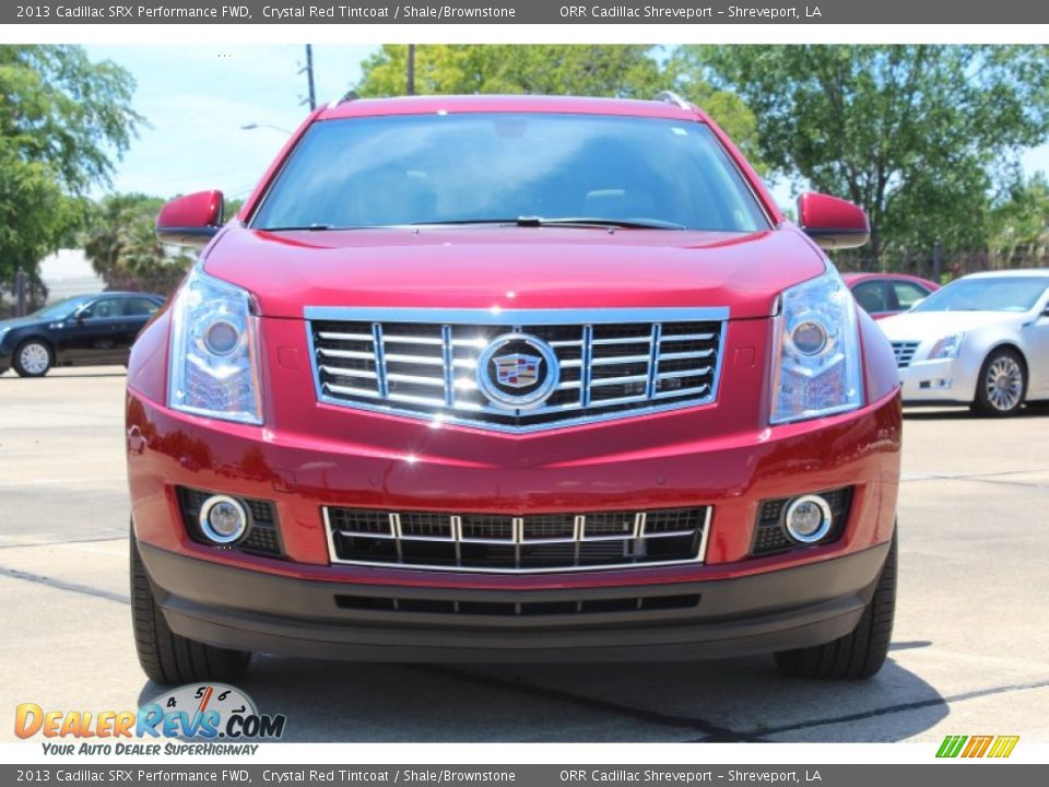 2013 Cadillac SRX Performance FWD Crystal Red Tintcoat / Shale/Brownstone Photo #7