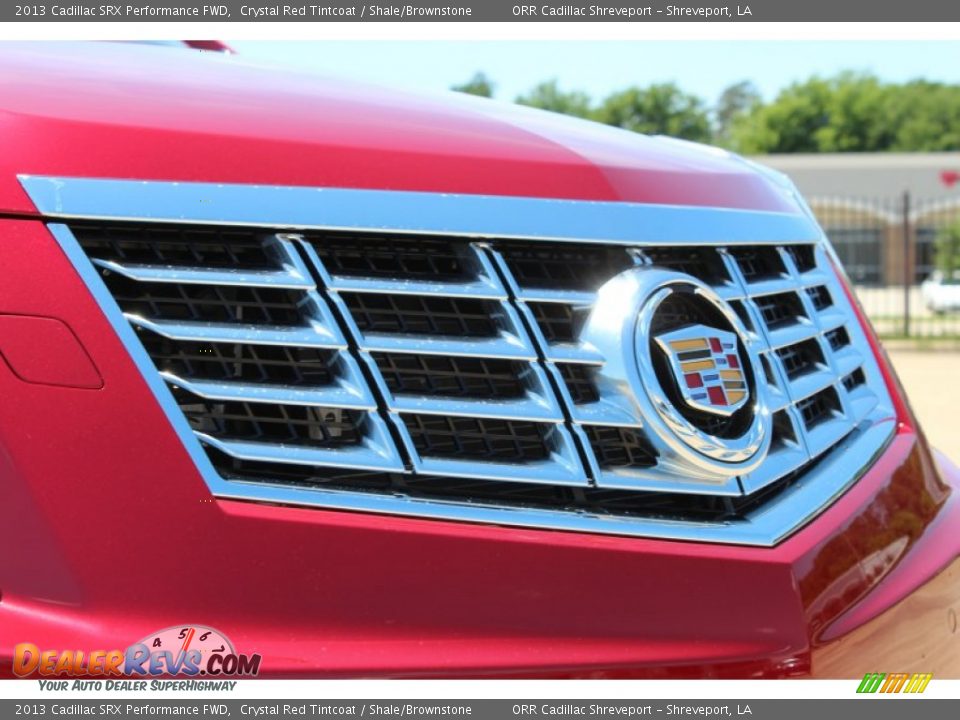 2013 Cadillac SRX Performance FWD Crystal Red Tintcoat / Shale/Brownstone Photo #9