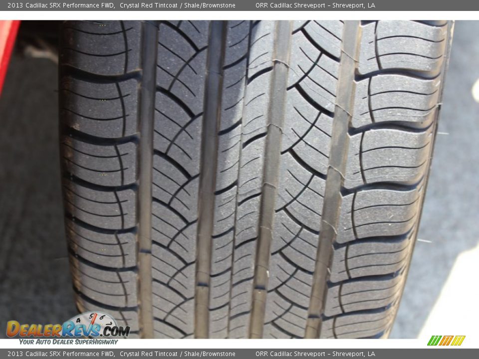 2013 Cadillac SRX Performance FWD Crystal Red Tintcoat / Shale/Brownstone Photo #11