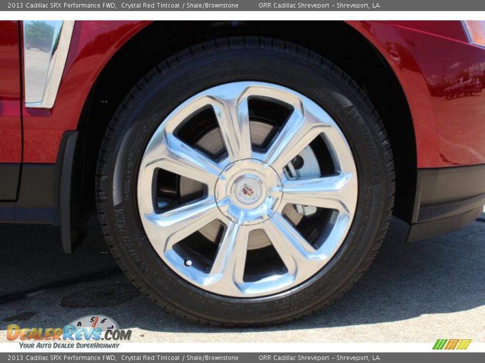 2013 Cadillac SRX Performance FWD Crystal Red Tintcoat / Shale/Brownstone Photo #12