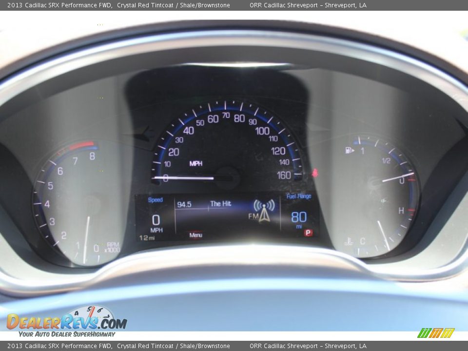 2013 Cadillac SRX Performance FWD Crystal Red Tintcoat / Shale/Brownstone Photo #13
