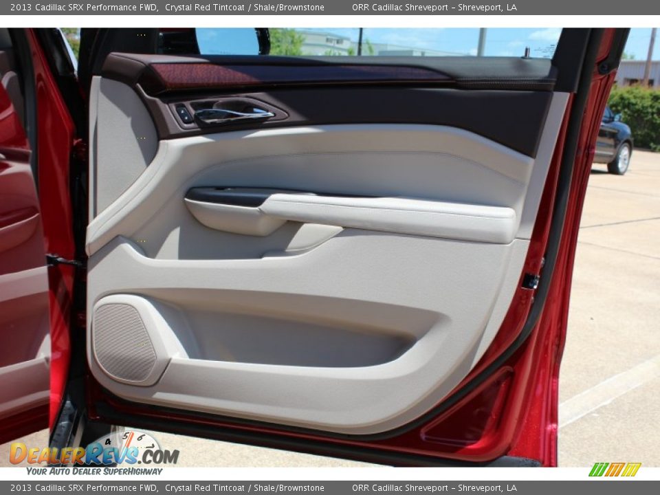 2013 Cadillac SRX Performance FWD Crystal Red Tintcoat / Shale/Brownstone Photo #17