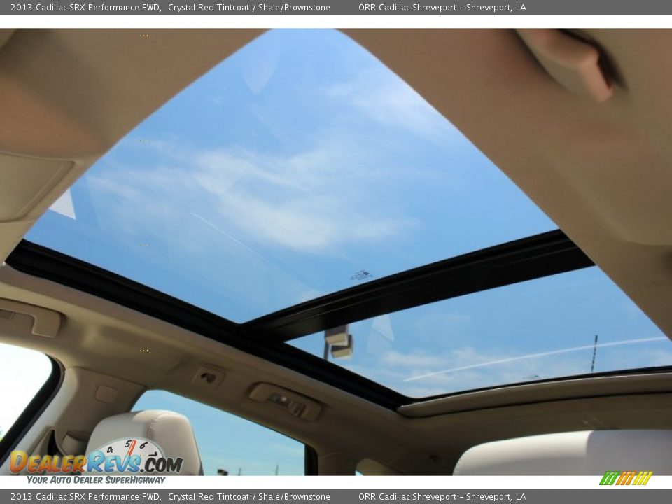 2013 Cadillac SRX Performance FWD Crystal Red Tintcoat / Shale/Brownstone Photo #25