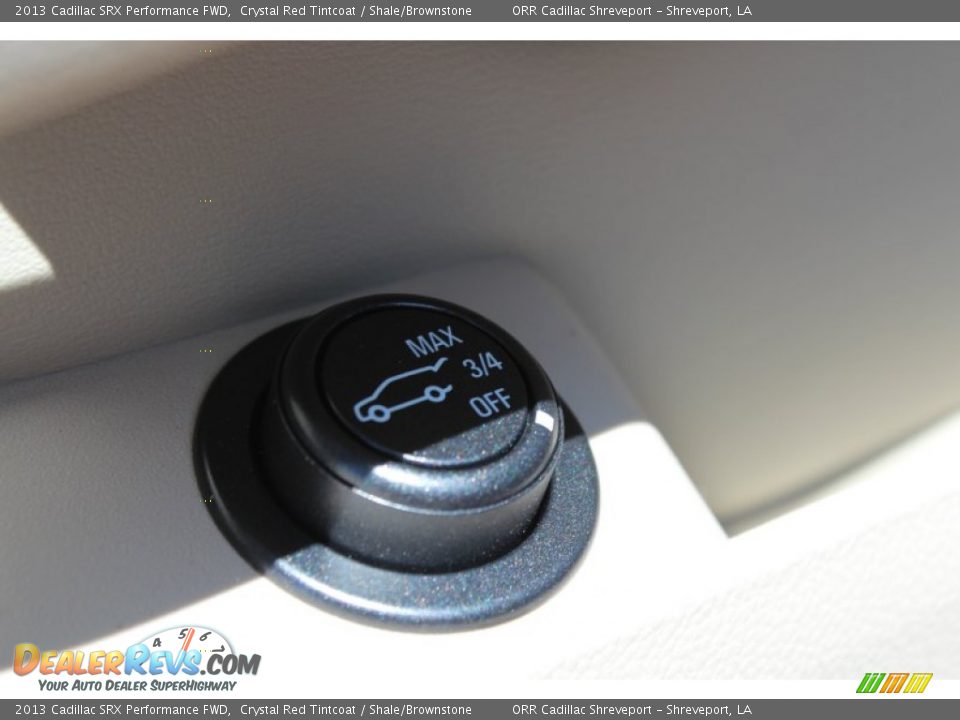2013 Cadillac SRX Performance FWD Crystal Red Tintcoat / Shale/Brownstone Photo #33