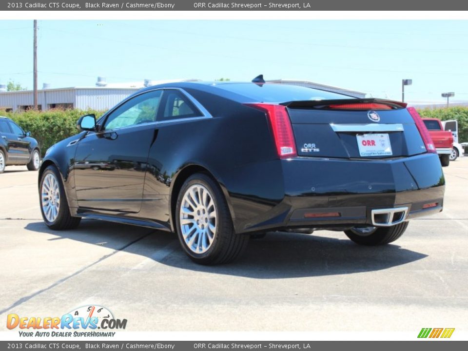 2013 Cadillac CTS Coupe Black Raven / Cashmere/Ebony Photo #3