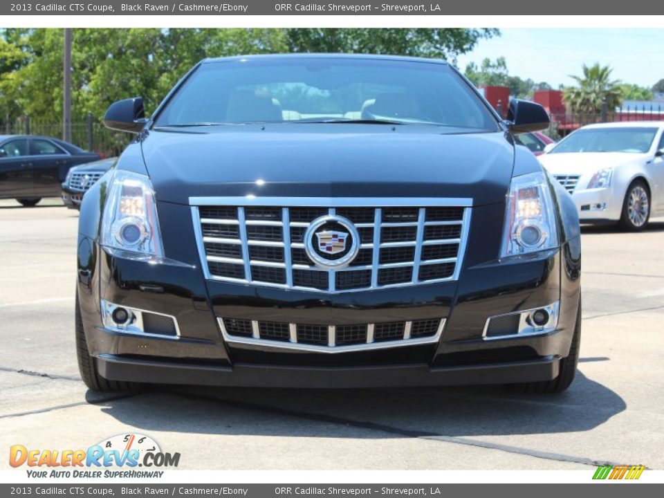 2013 Cadillac CTS Coupe Black Raven / Cashmere/Ebony Photo #6