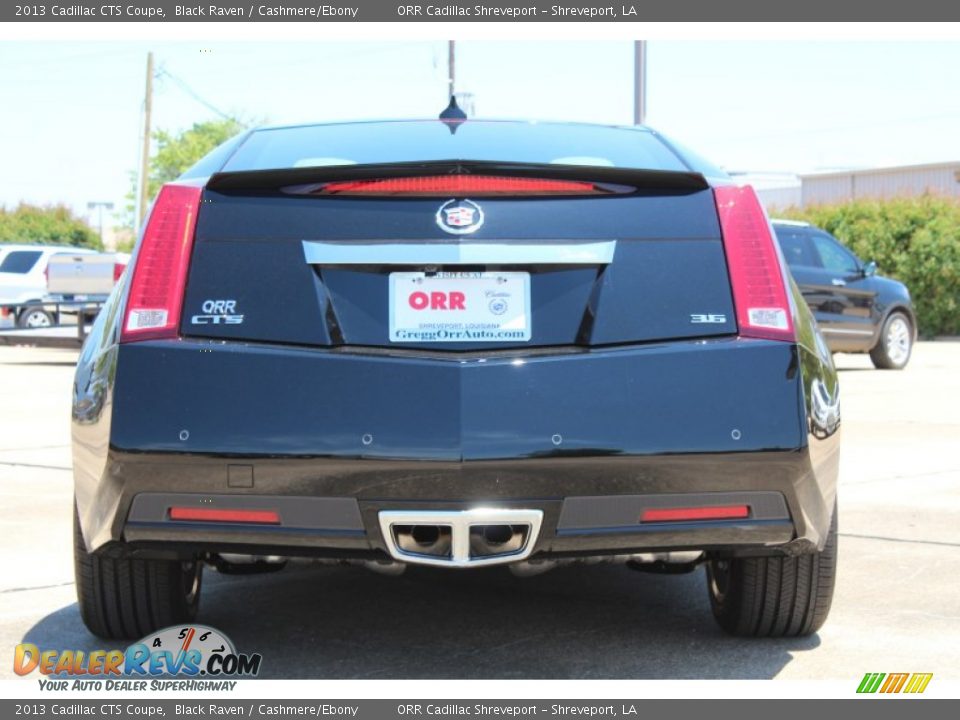 2013 Cadillac CTS Coupe Black Raven / Cashmere/Ebony Photo #8