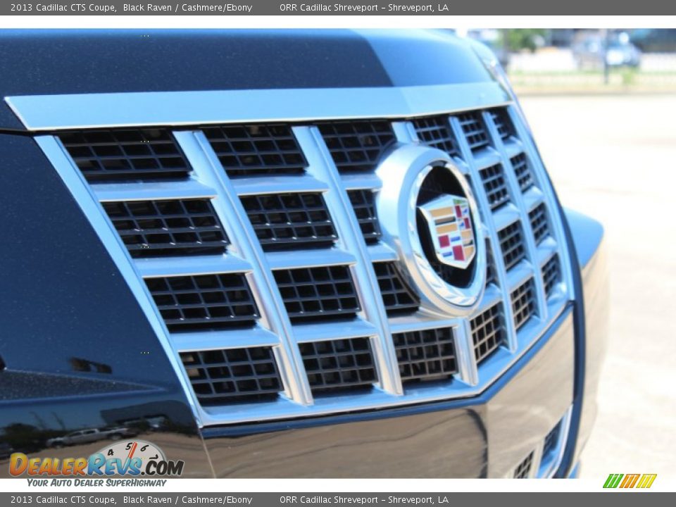 2013 Cadillac CTS Coupe Black Raven / Cashmere/Ebony Photo #10