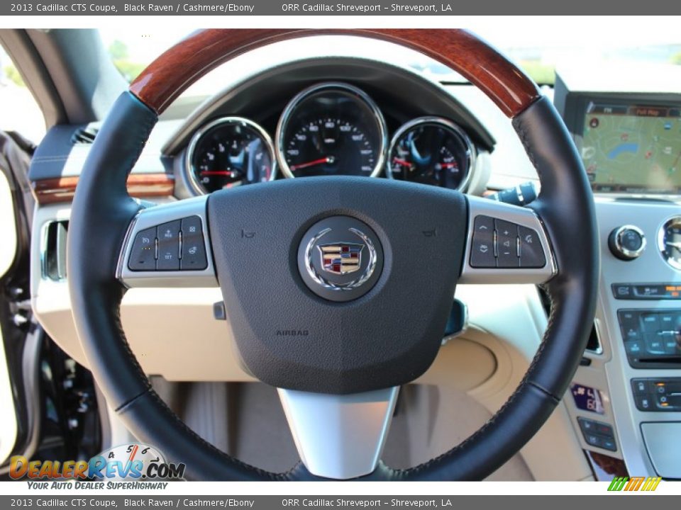 2013 Cadillac CTS Coupe Steering Wheel Photo #14