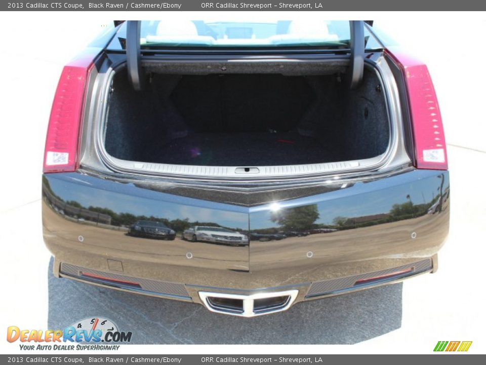 2013 Cadillac CTS Coupe Black Raven / Cashmere/Ebony Photo #20