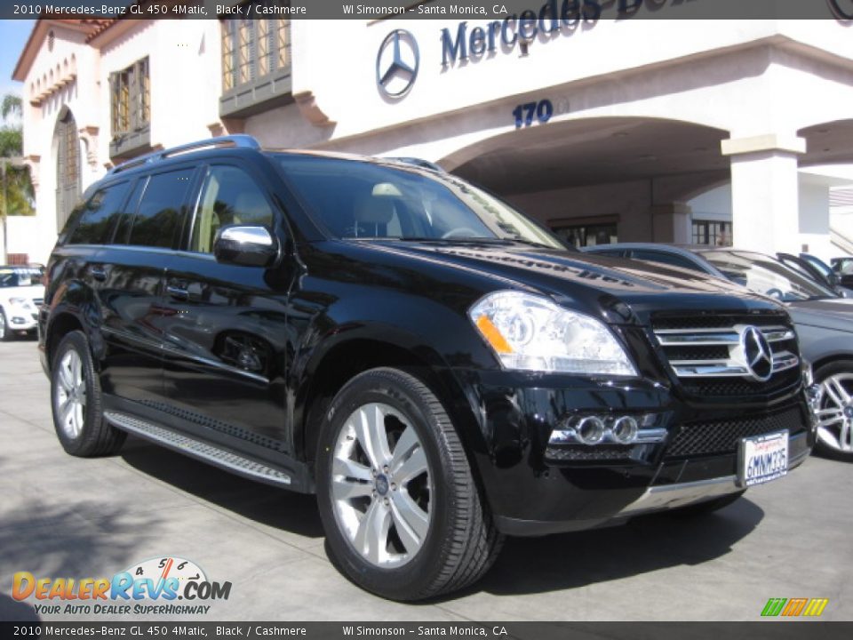 2010 Mercedes-Benz GL 450 4Matic Black / Cashmere Photo #1