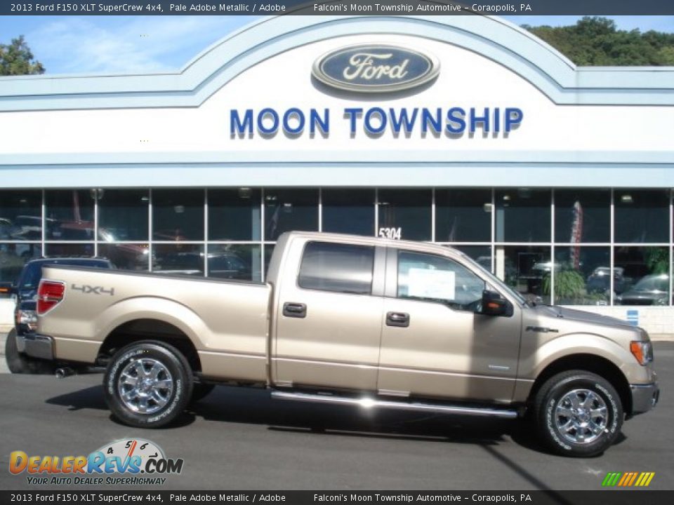 2013 Ford F150 XLT SuperCrew 4x4 Pale Adobe Metallic / Adobe Photo #1