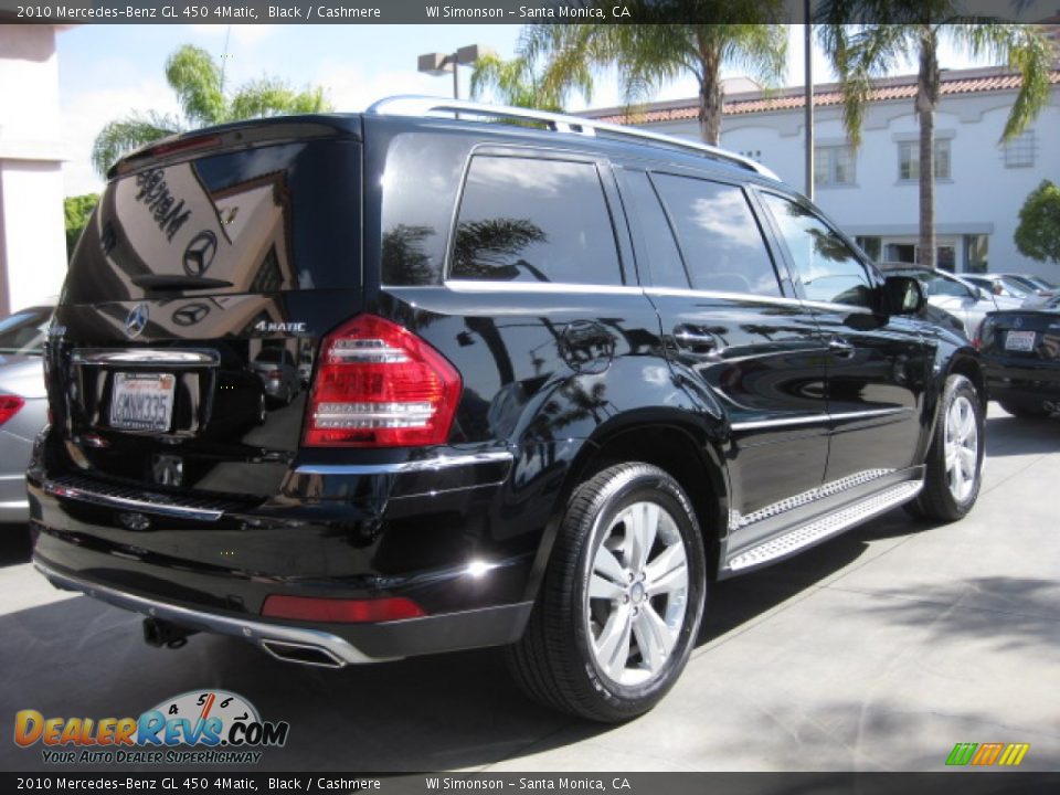 2010 Mercedes-Benz GL 450 4Matic Black / Cashmere Photo #2