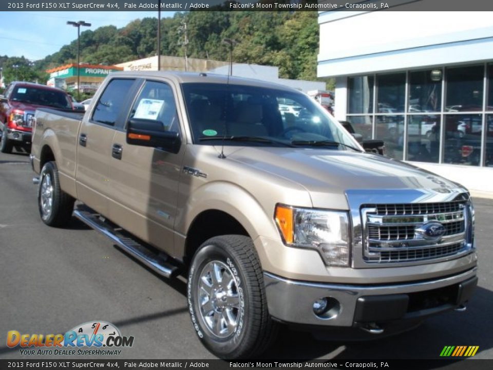 2013 Ford F150 XLT SuperCrew 4x4 Pale Adobe Metallic / Adobe Photo #2