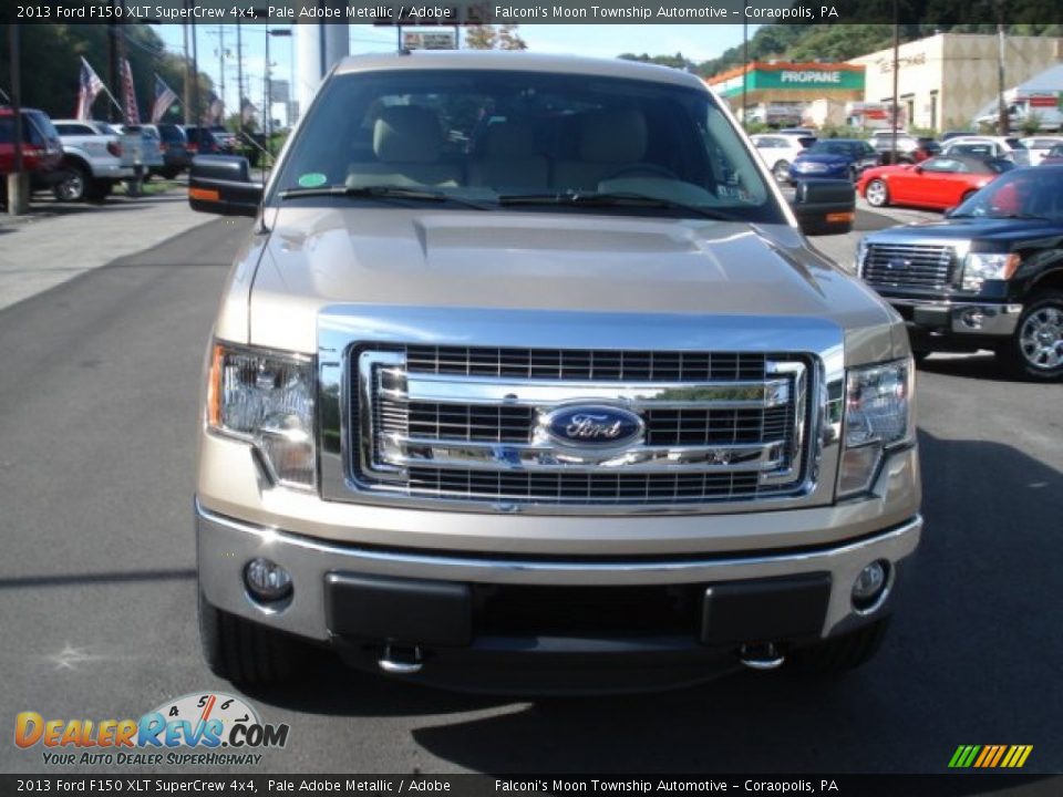 2013 Ford F150 XLT SuperCrew 4x4 Pale Adobe Metallic / Adobe Photo #3