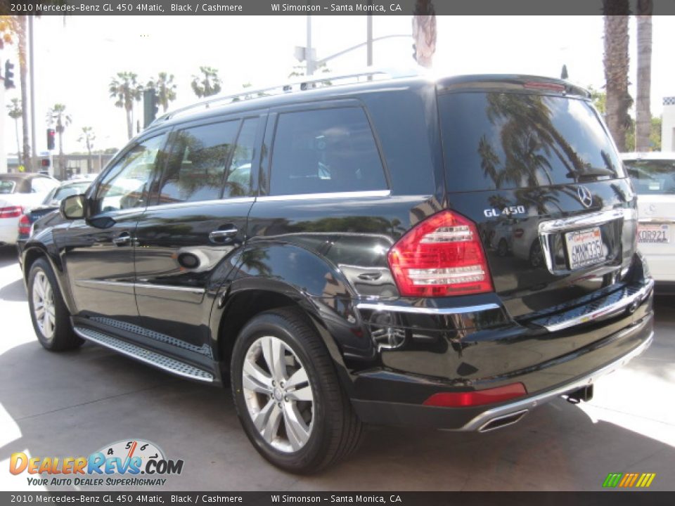2010 Mercedes-Benz GL 450 4Matic Black / Cashmere Photo #4