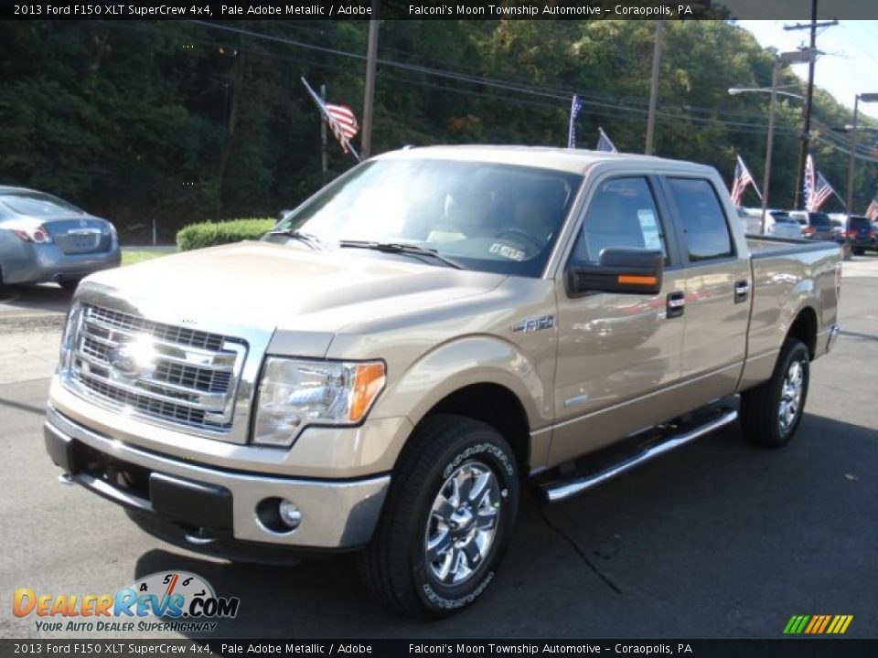 2013 Ford F150 XLT SuperCrew 4x4 Pale Adobe Metallic / Adobe Photo #4