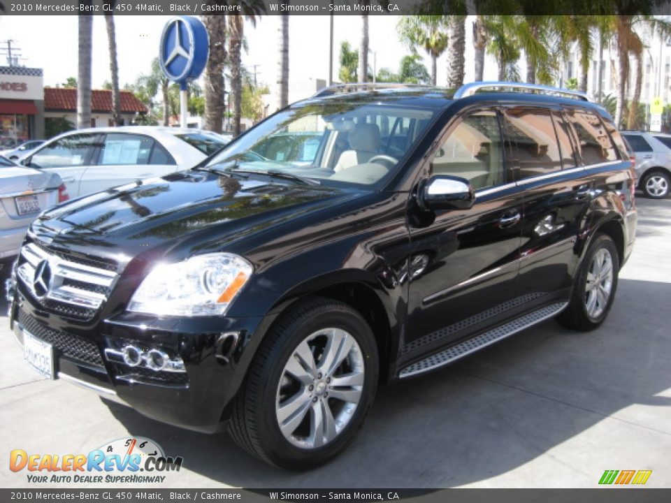 2010 Mercedes-Benz GL 450 4Matic Black / Cashmere Photo #5