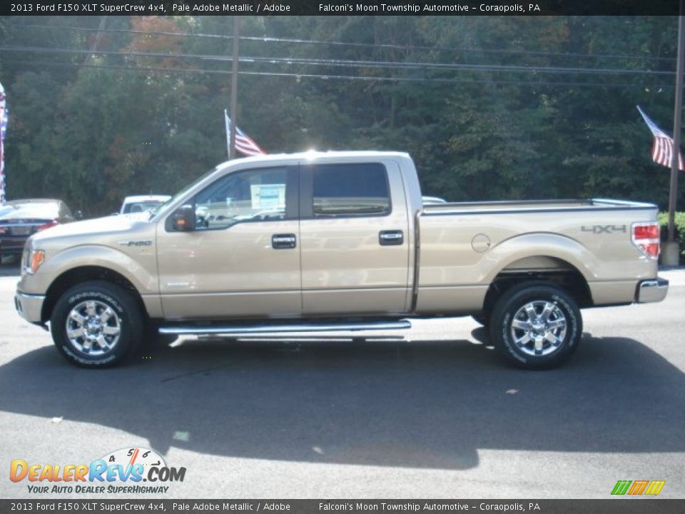 2013 Ford F150 XLT SuperCrew 4x4 Pale Adobe Metallic / Adobe Photo #5