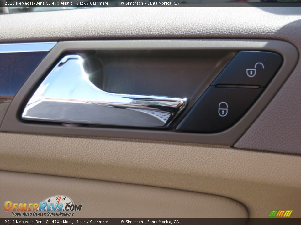 2010 Mercedes-Benz GL 450 4Matic Black / Cashmere Photo #7