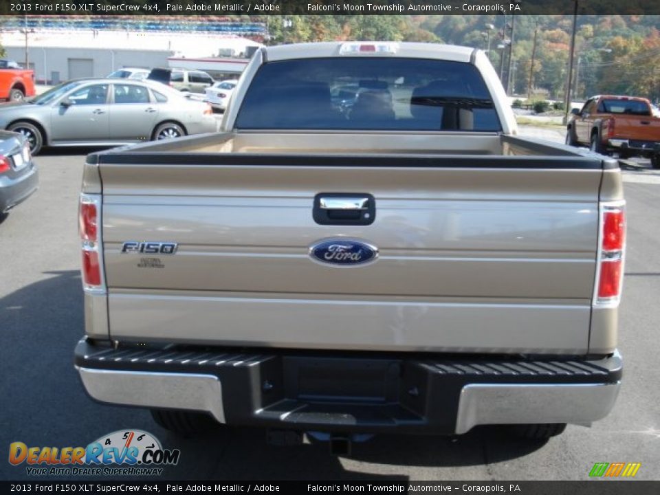 2013 Ford F150 XLT SuperCrew 4x4 Pale Adobe Metallic / Adobe Photo #7