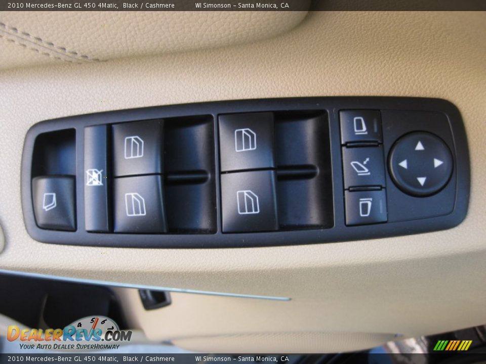 2010 Mercedes-Benz GL 450 4Matic Black / Cashmere Photo #8